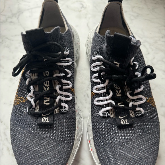 Nike Space Hippie 01 Eco-Friendly Flyknit Sneakers | Lightweight Recycled Shoes - Picture 5 of 12